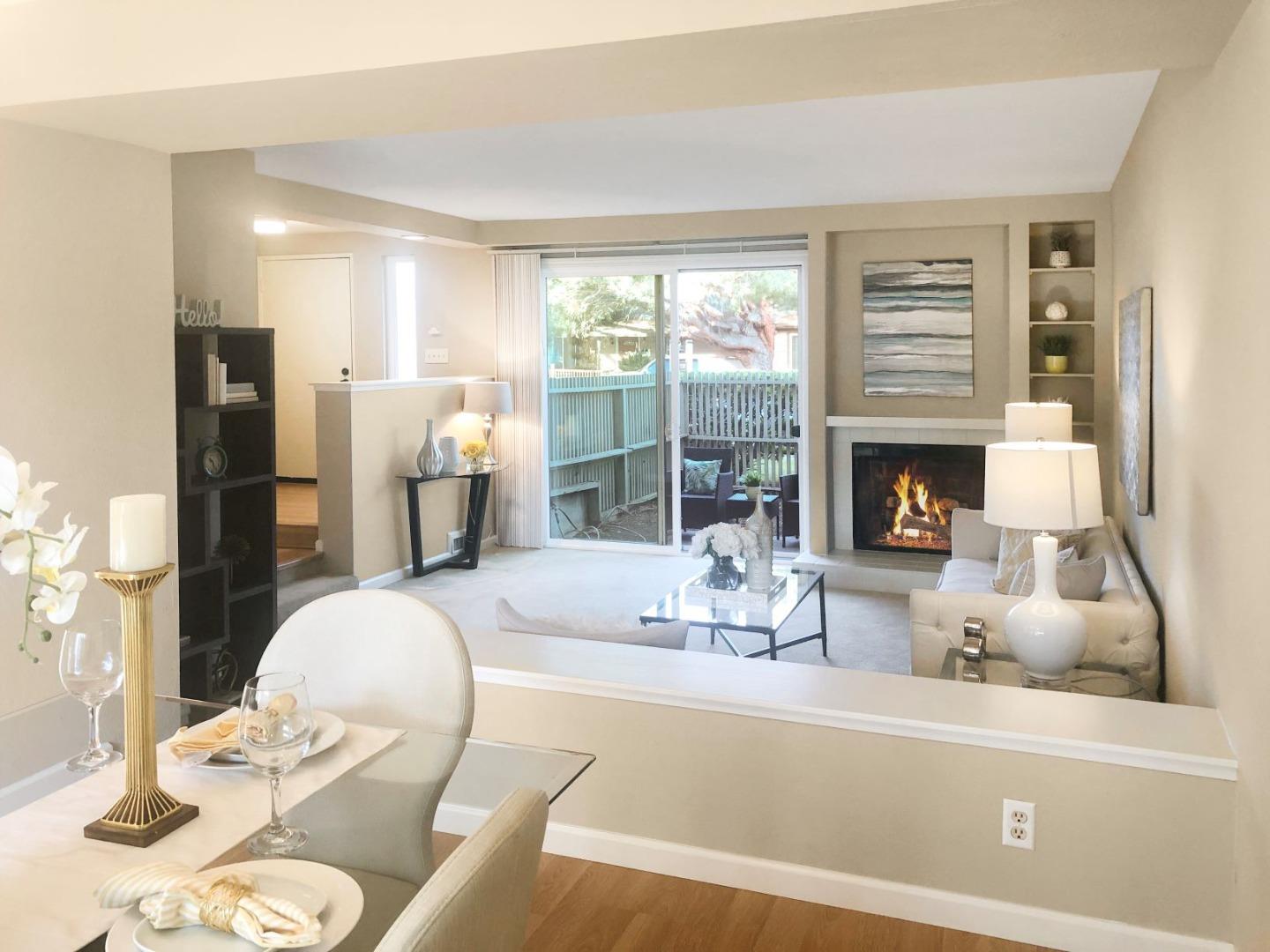 213 Ortega Avenue Mountain View, CA 94040 - Photo 6 of 37 a living room with furniture large window and dining table