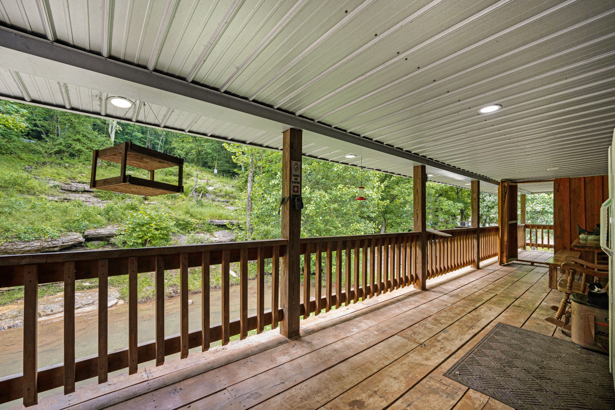 715 Rogues Fork Road Bethpage, TN 37022 - Photo 29 of 68 a view of a porch with wooden floor
