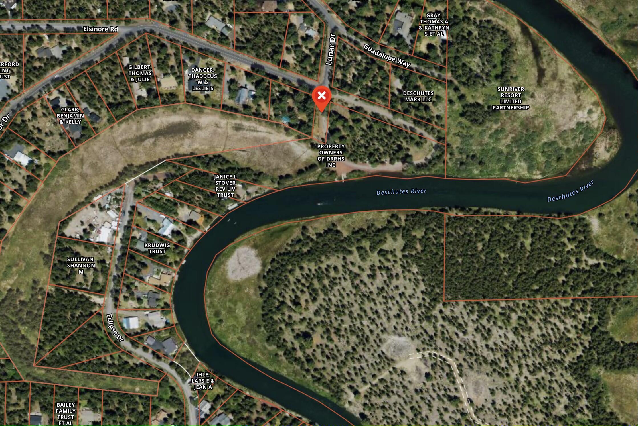 16886 Jacinto Road Bend, OR 97707 - Photo 26 of 26 Aerial photo of community boat ramp on Deschutes River