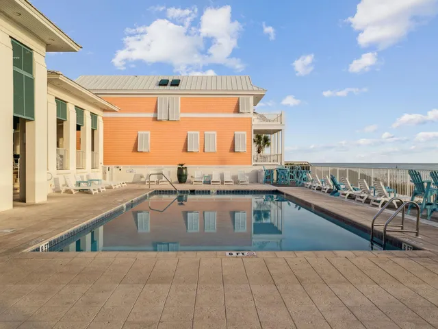a view of a house with sitting area