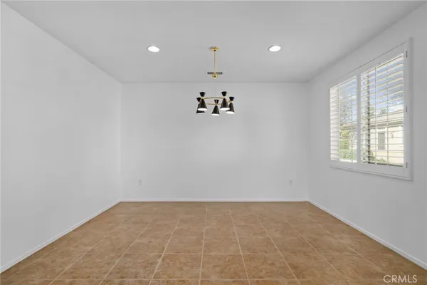 an empty room with window