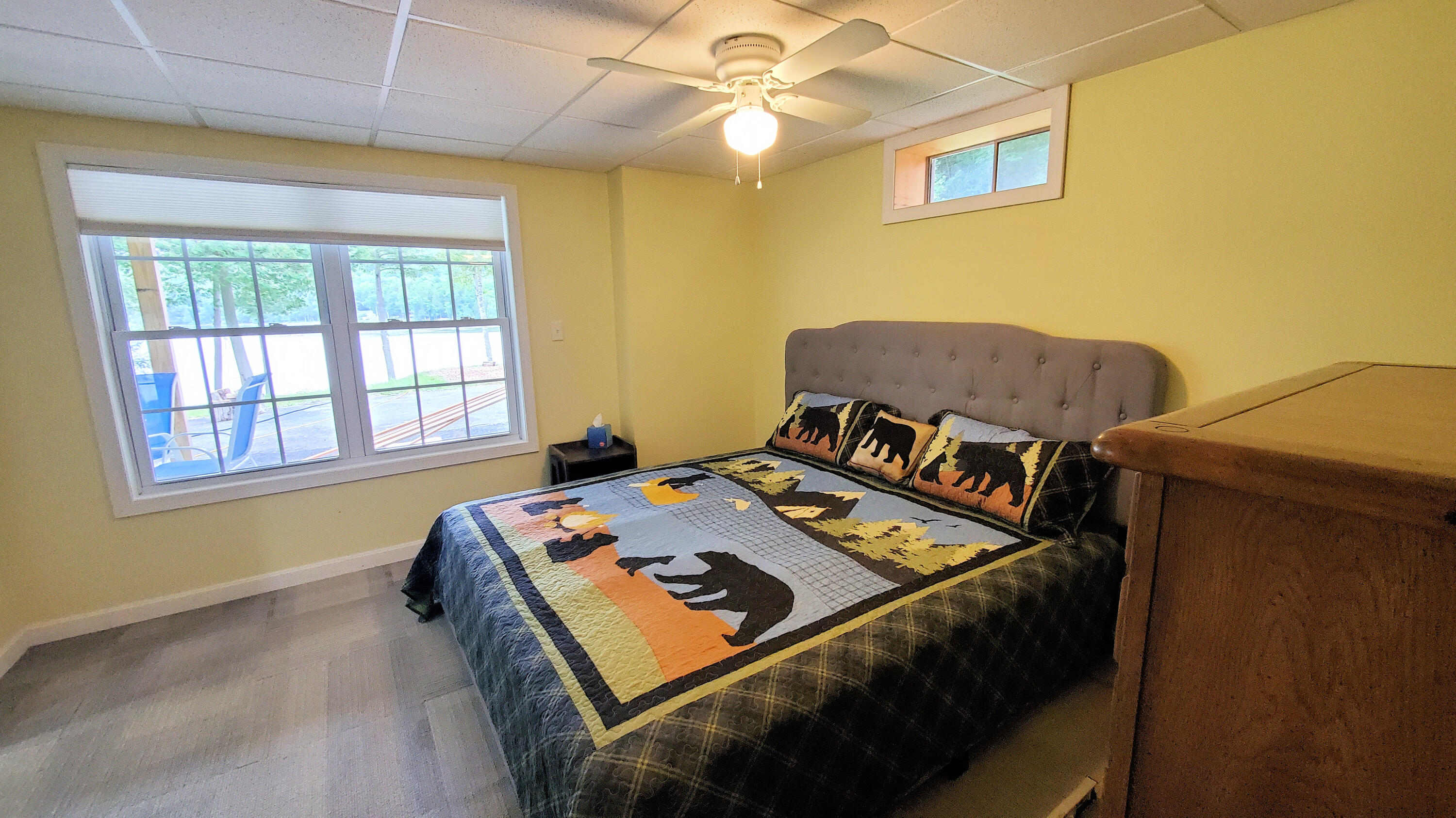 125 Sunset Ridge Road Sebec, ME 04481 - Photo 39 of 48 Lower Level Bedroom