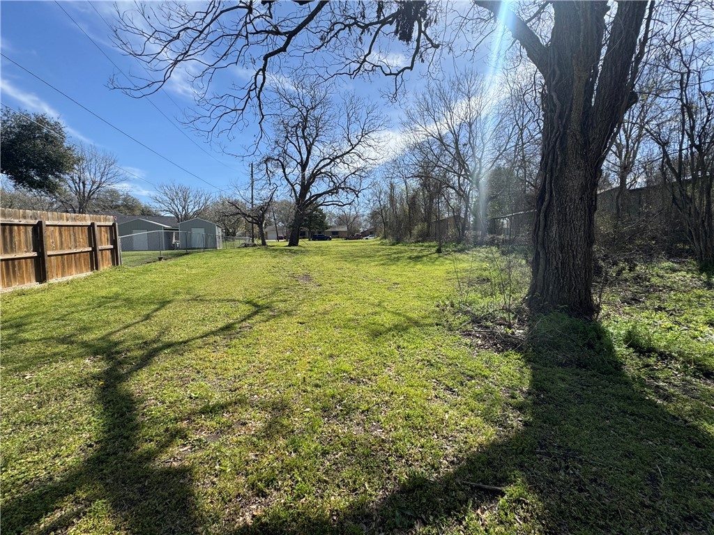0 North Drumm Street Brenham, TX 77833 - Photo 6 of 15 a view of a yard with plants and trees