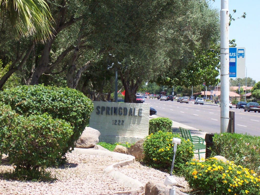 1222 West Baseline Road, Unit 257 Tempe, AZ 85283 - Photo 23 of 24 WELCOME TO SPRINGDALE