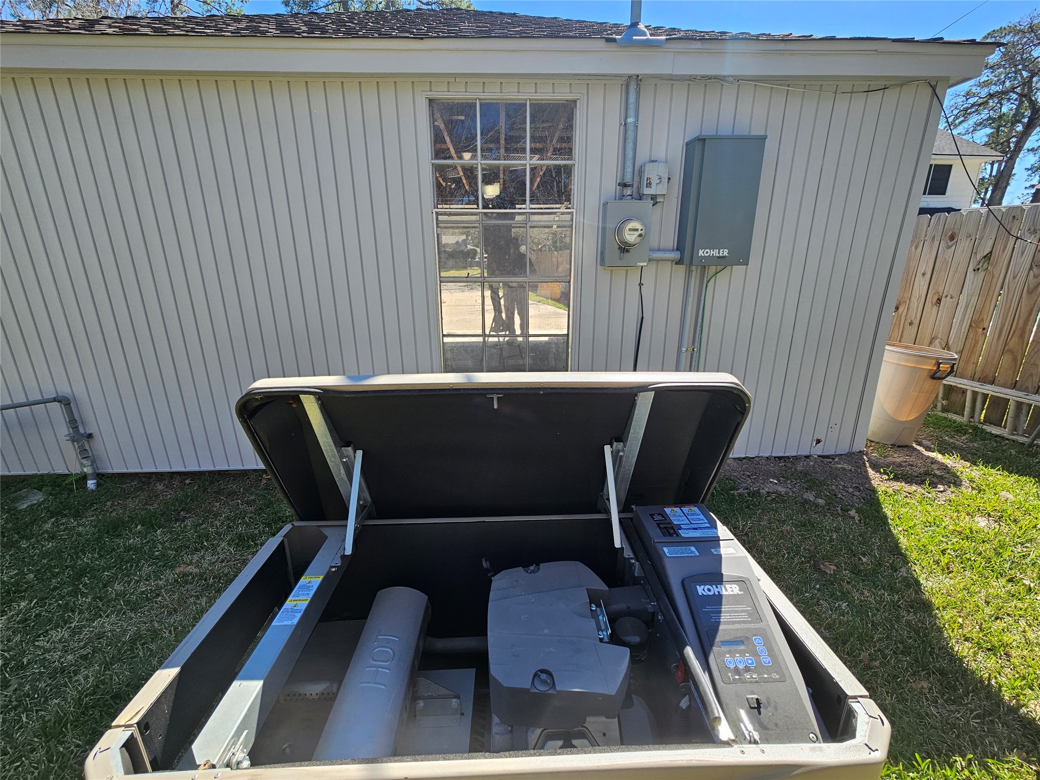 1207 Whitestone Lane Houston, TX 77073 - Photo 26 of 36 Gas Generator!