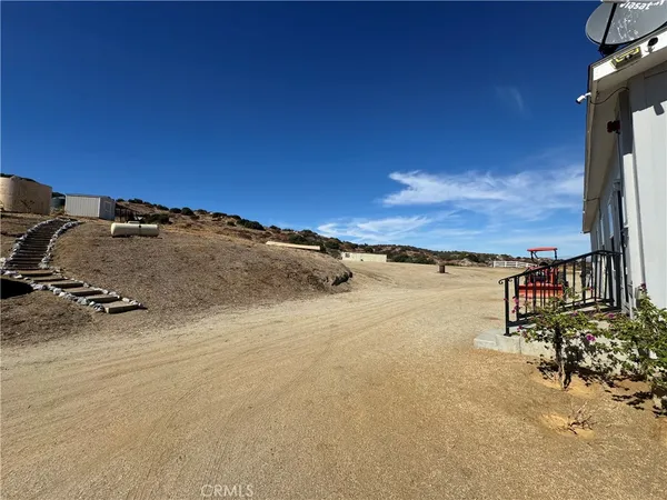 an ocean view with beach