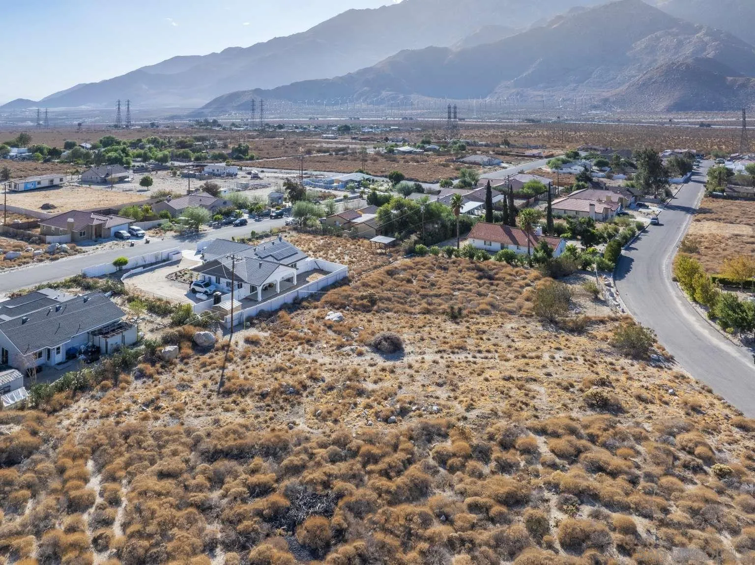 0 Danbury Street, Unit 59 Whitewater, CA 92282 - Photo 8 of 20 an aerial view of residential house and sandy dunes