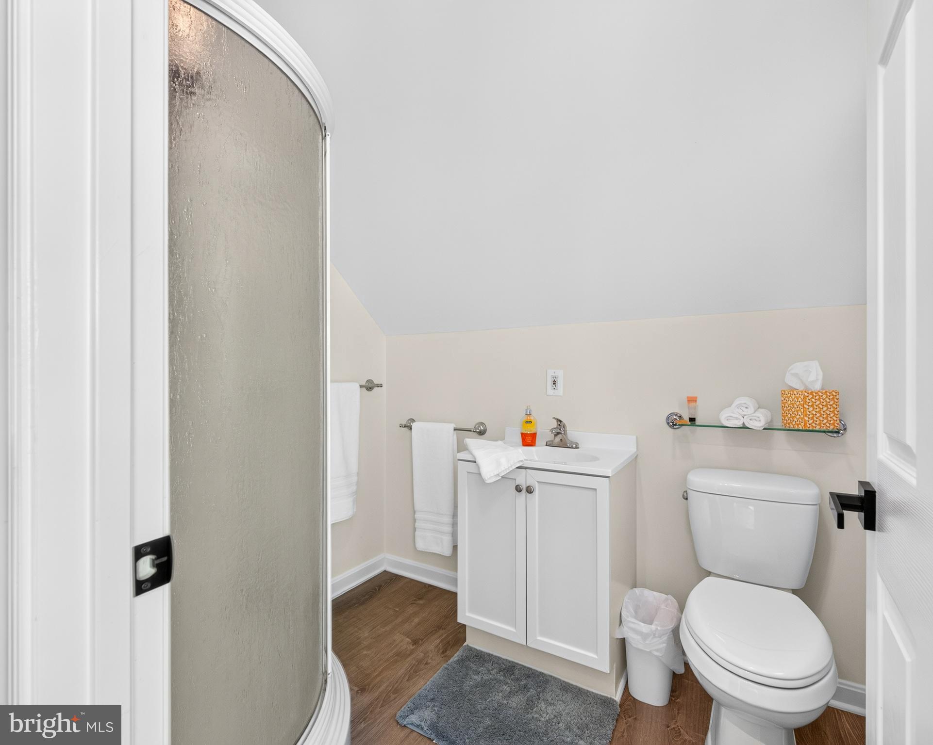 4028 South F T Valley Road Etlan, VA 22719 - Photo 31 of 101 a white toilet sitting next to a bathroom sink