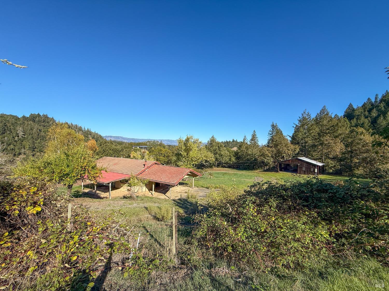 2300 Brack Road Healdsburg, CA 95448 - Photo 3 of 41 a view of an outdoor space and a yard