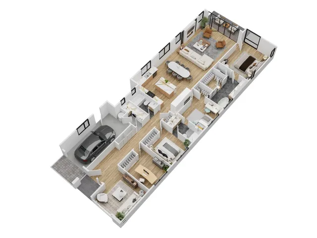 a view of living room with furniture