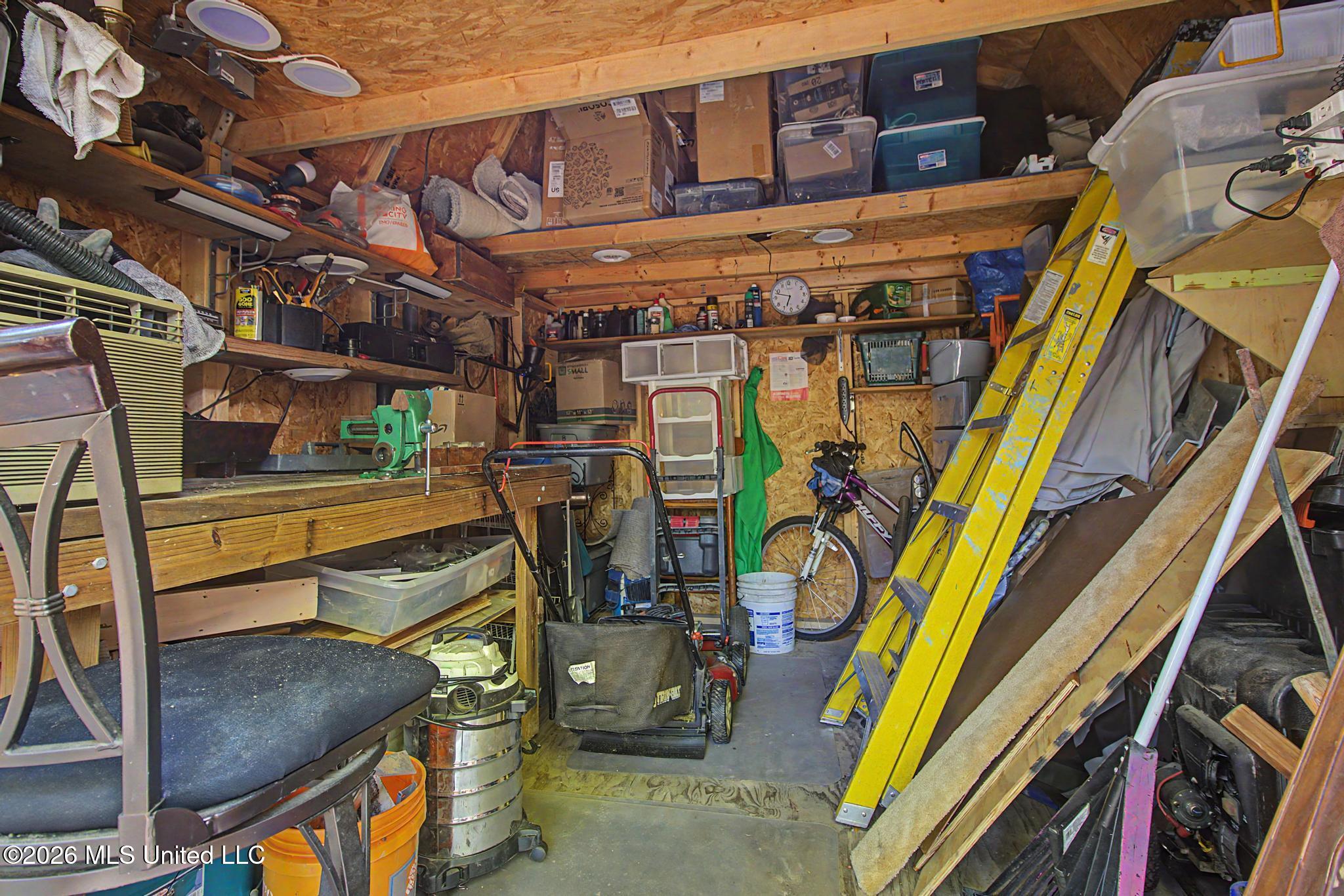 1867 Brasher Road Biloxi, MS 39532 - Photo 16 of 30 INSIDE SHED