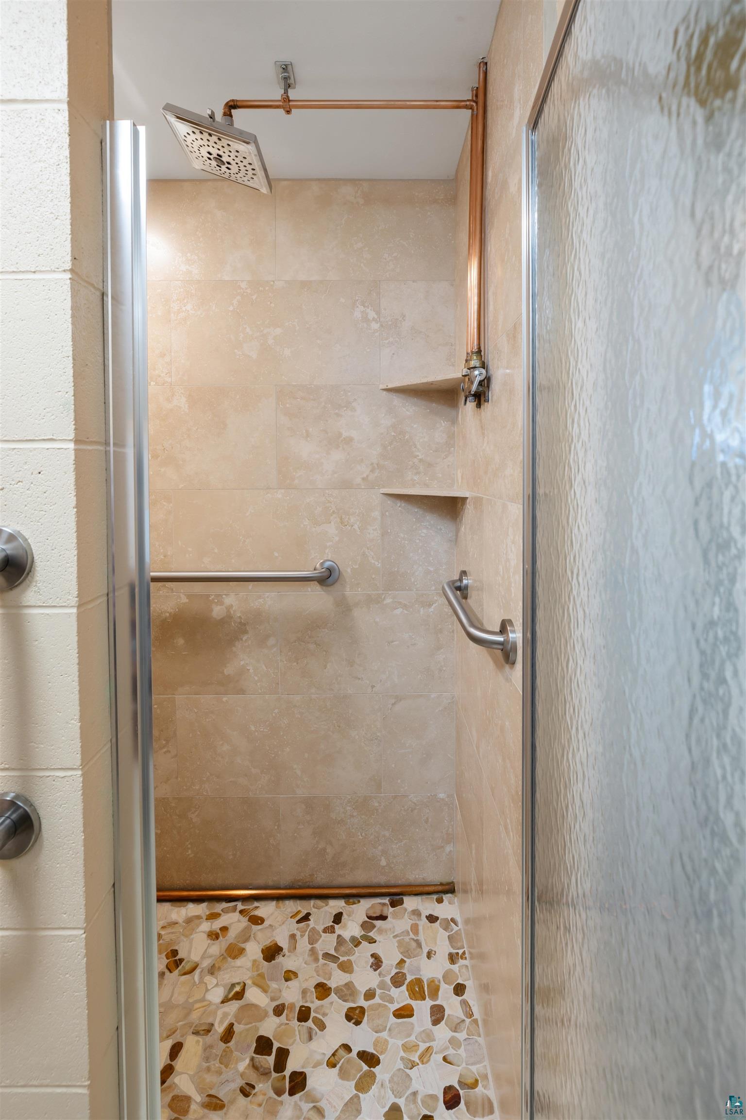 3975 Long Lake Shores Road Eveleth, MN 55734 - Photo 41 of 79 Bathroom with a shower stall