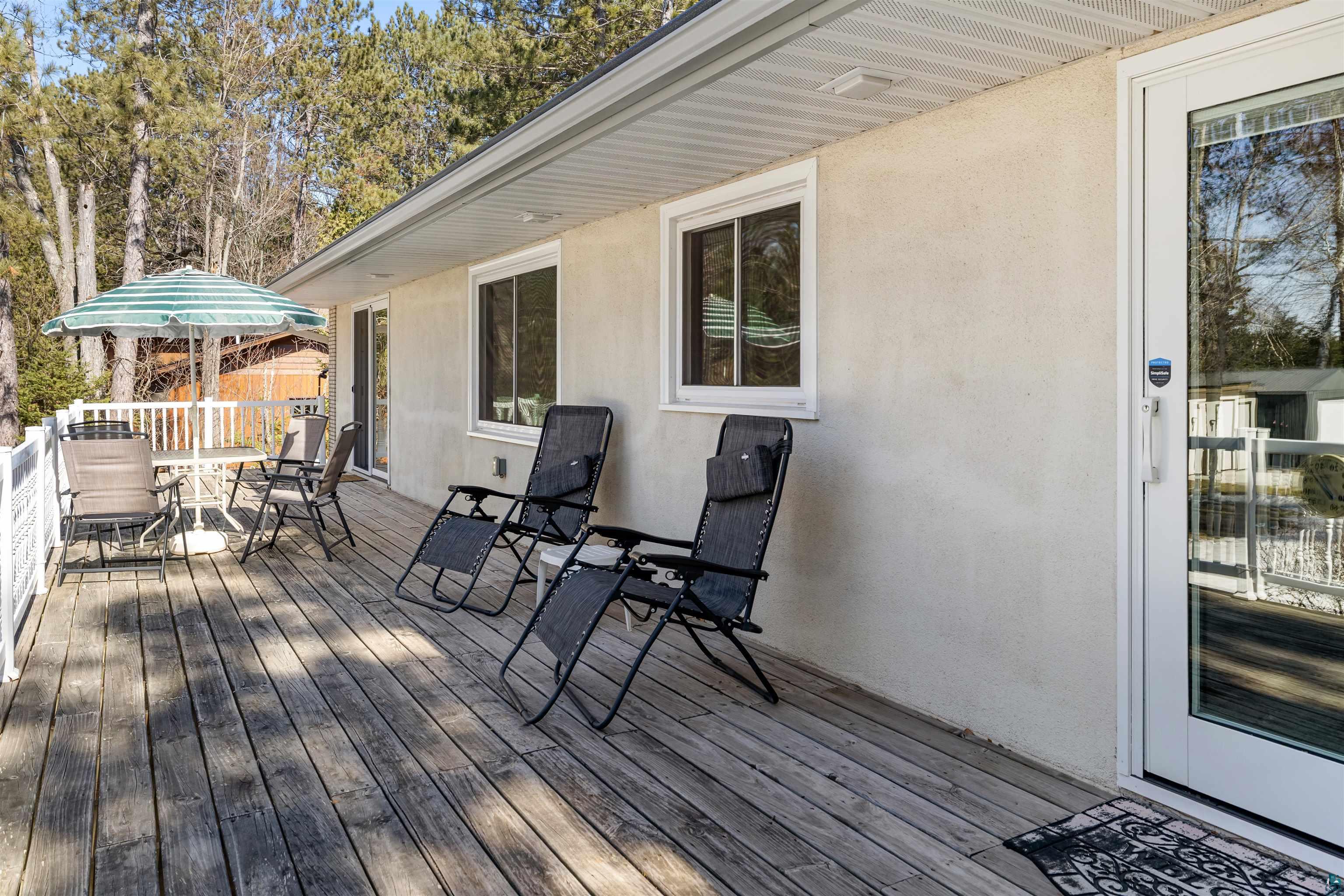 3975 Long Lake Shores Road Eveleth, MN 55734 - Photo 54 of 79 Deck featuring outdoor dining area