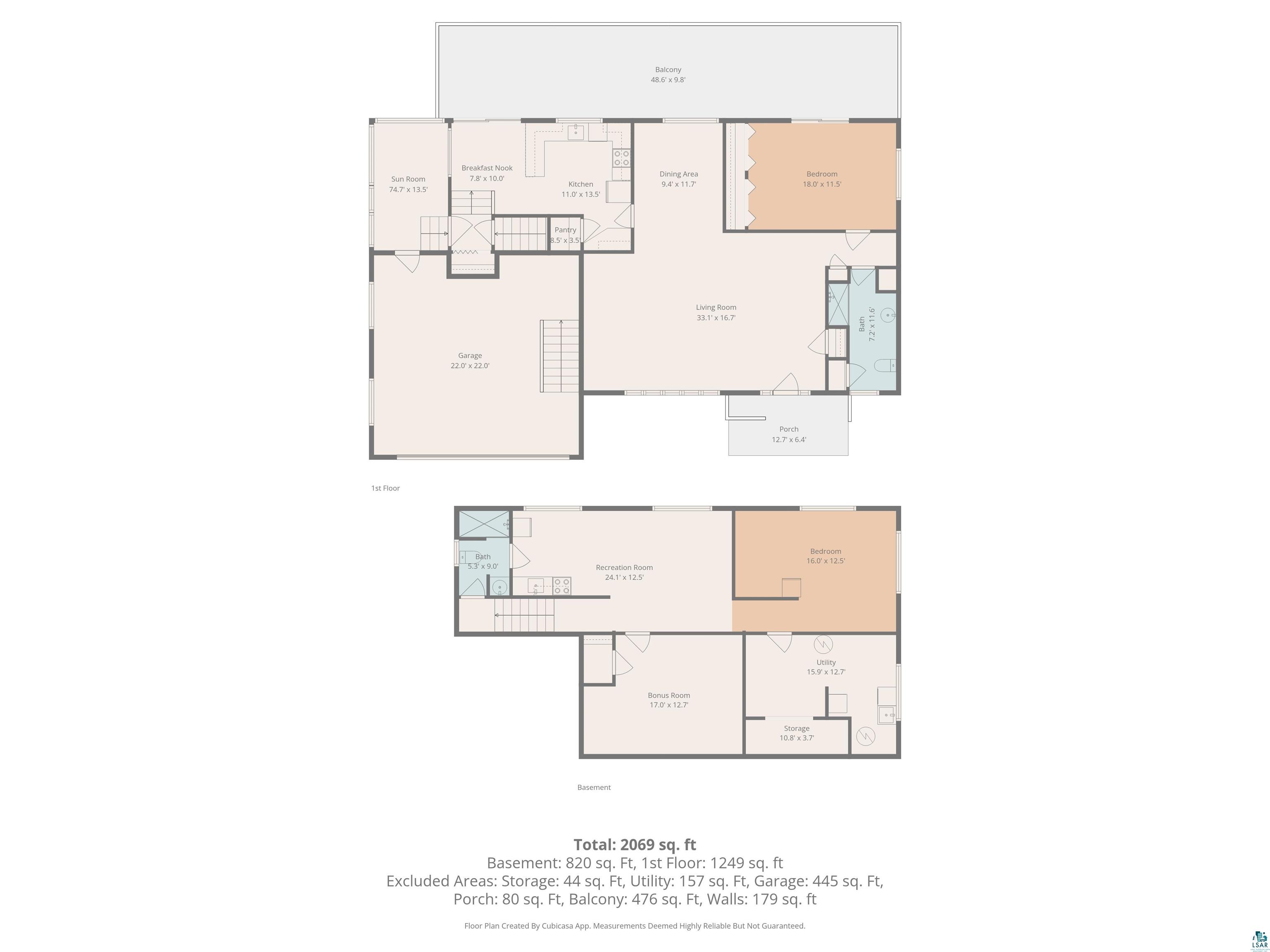 3975 Long Lake Shores Road Eveleth, MN 55734 - Photo 71 of 79 View of room layout