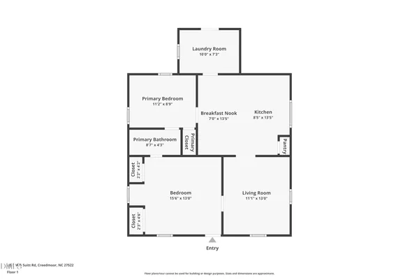 $199,999 | 2037 Will Suitt Road, Creedmoor, NC 27522