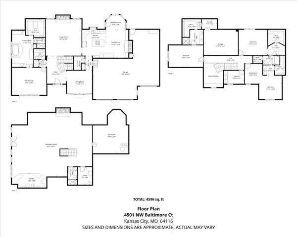 $495,000 | 4501 Northwest Baltimore Court, Kansas City, MO 64116