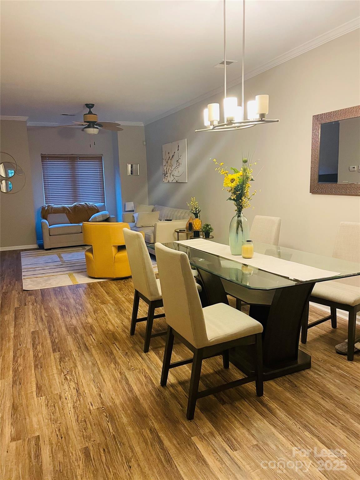 1132 Kurt Court Charlotte, NC 28209 - Photo 10 of 24 a dining room with a wooden table and chairs