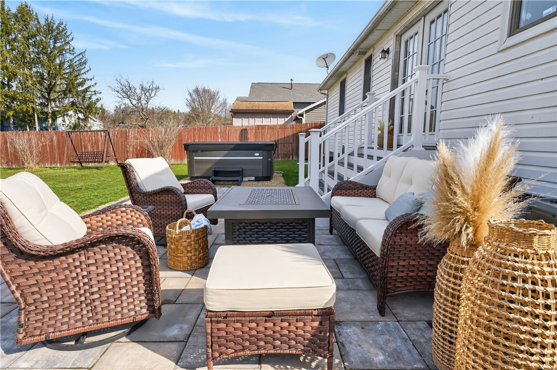 91 Emerald Point Chili, NY 14624 - Photo 29 of 36 Gorgeous paver patio perfect for summer entertaini