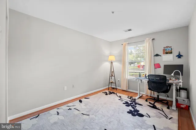 a workspace with a window