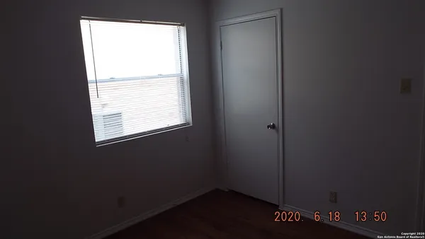 a small space with a window