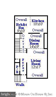 Main Level Floor Plan