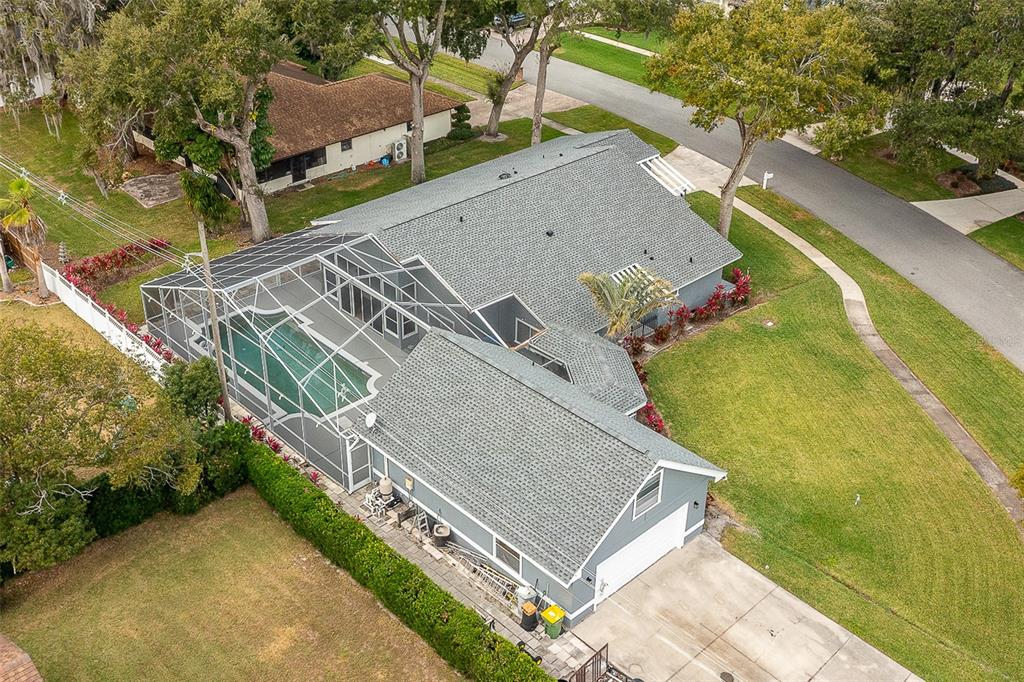 1862 Wind Willow Road Belle Isle, FL 32809 - Photo 38 of 42 an aerial view of a house with a yard