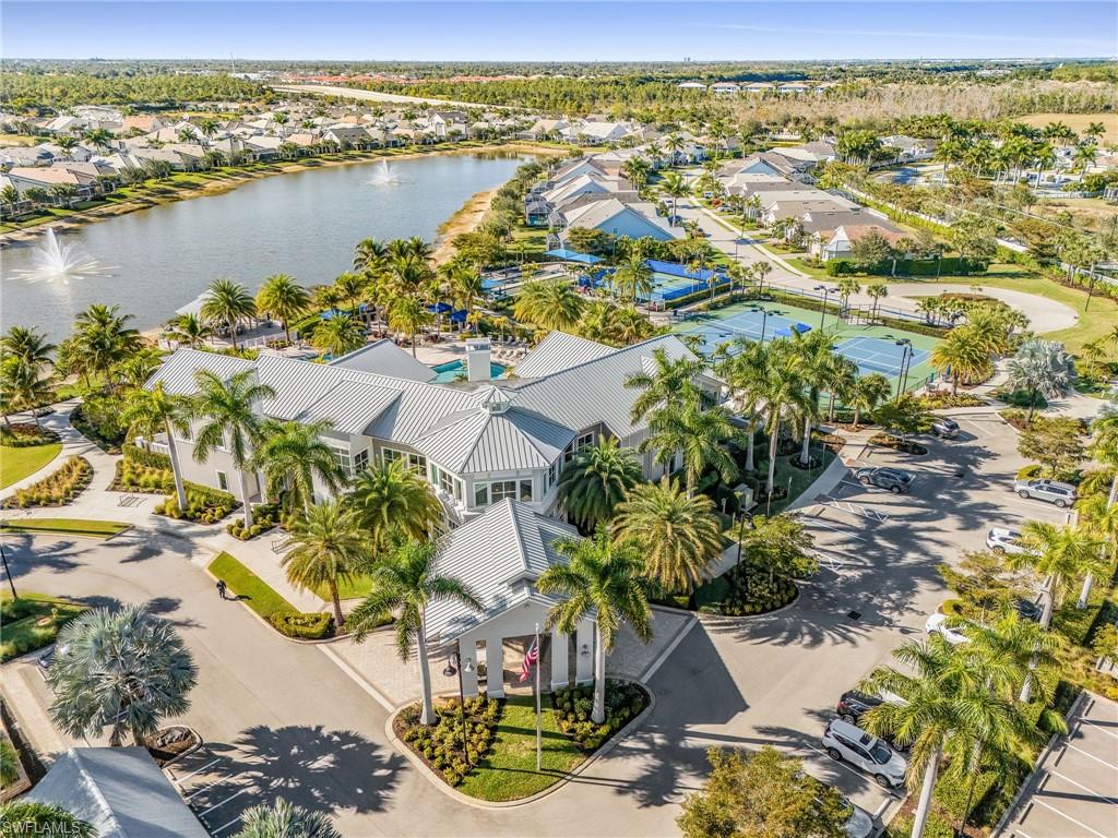 20131 Torch Key Way Estero, FL 33928 - Photo 44 of 47 Aerial perspective of suburban area featuring a large body of water