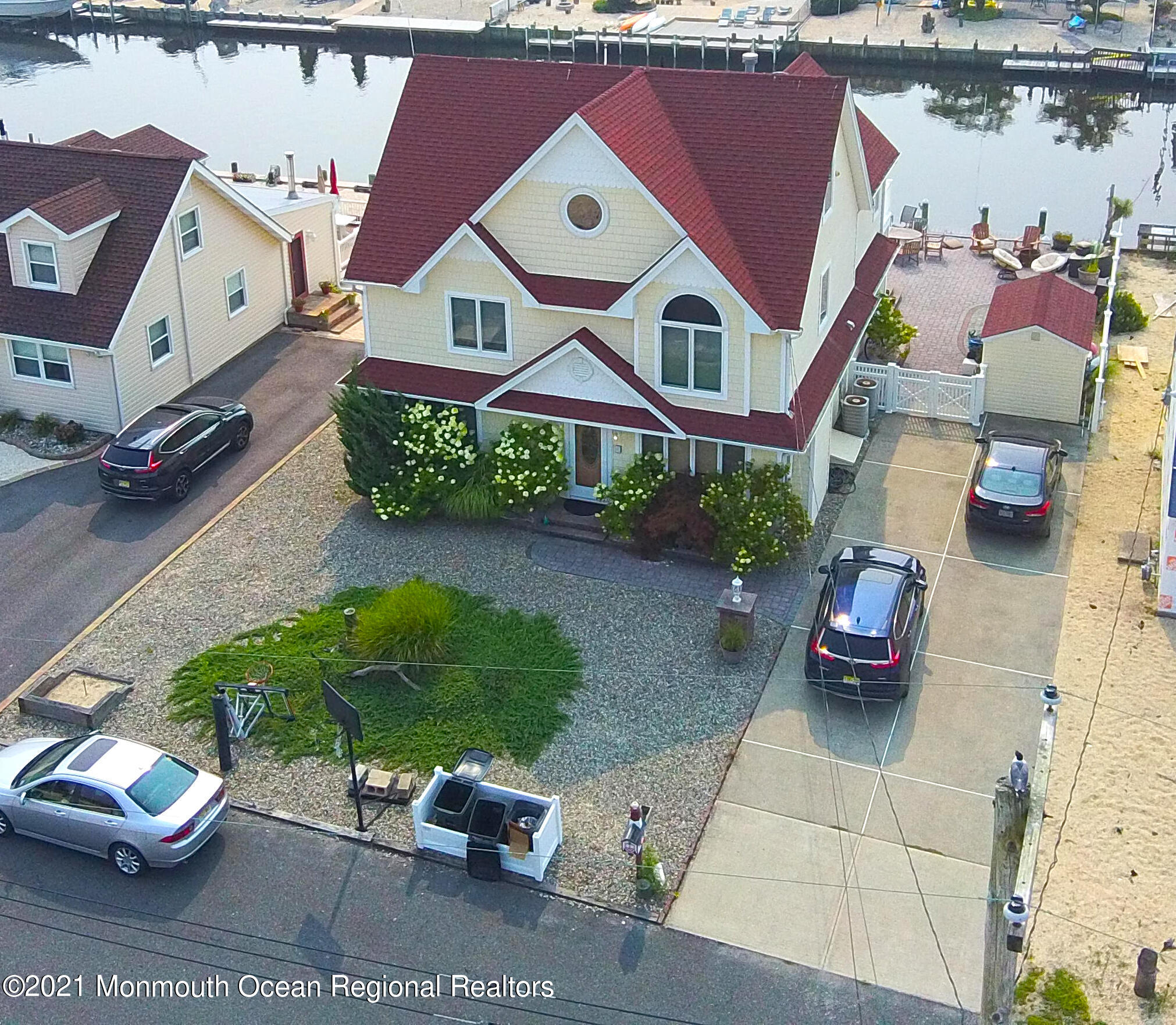 108 Caldwell Road Barnegat, NJ 08005 - Photo 53 of 55 an aerial view of a house with garden
