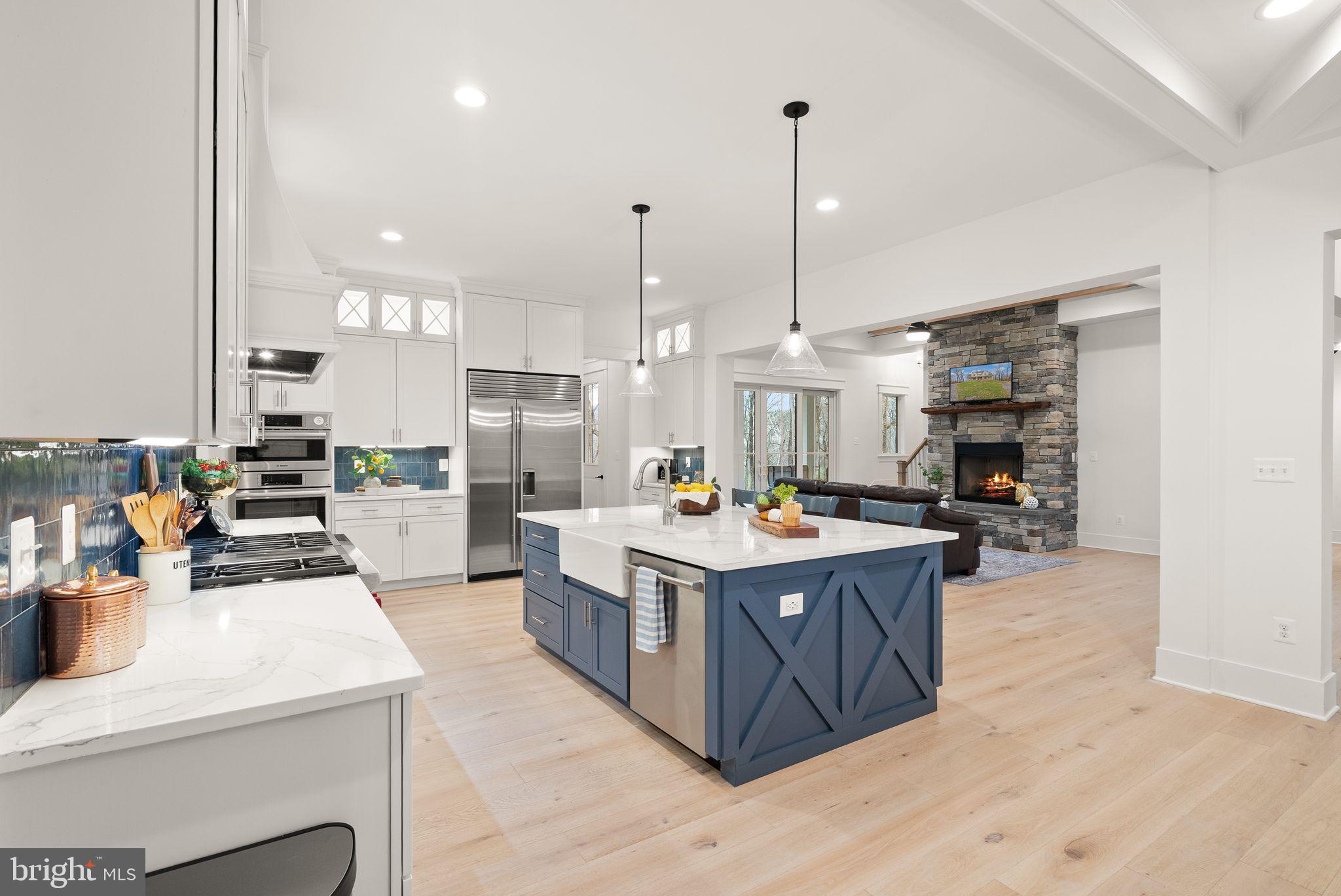 17819 Yatton Road Round Hill, VA 20141 - Photo 6 of 92 10' Cabinets, Lighted Uppers, Granite Counters