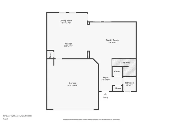 $1,945 | 457 Sunny Highlands Drive, Katy, TX 77493