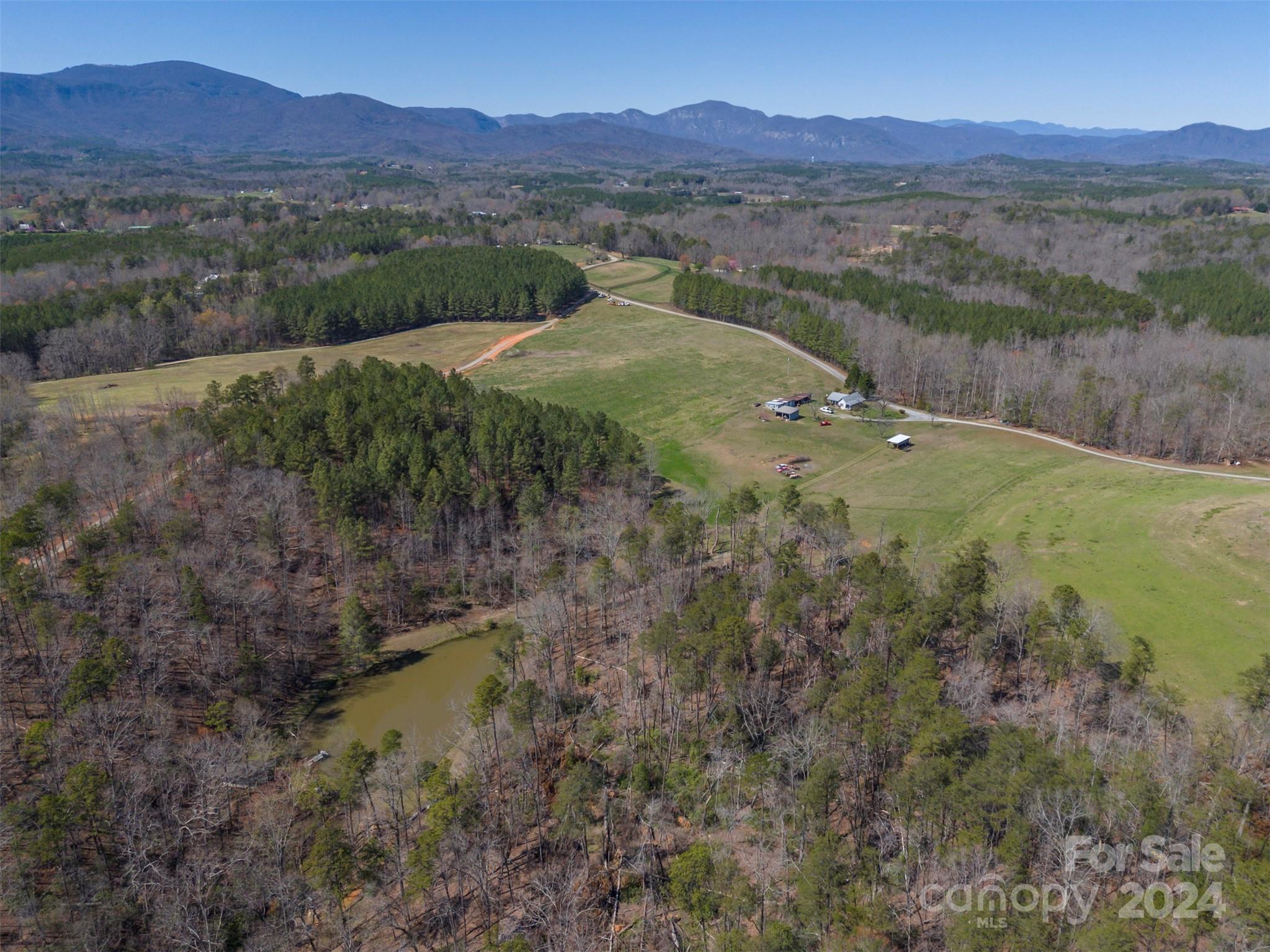 0 North Lynch Rd Mill Spring Southwest Mill Spring, NC 28756 - Photo 13 of 14 a view of a lush green hillside and a mountain