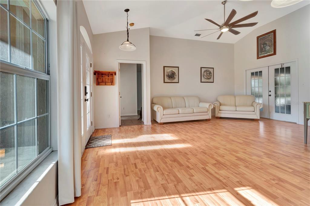 18611 Clark Road Altoona, FL 32702 - Photo 20 of 48 a bedroom with furniture and a bed