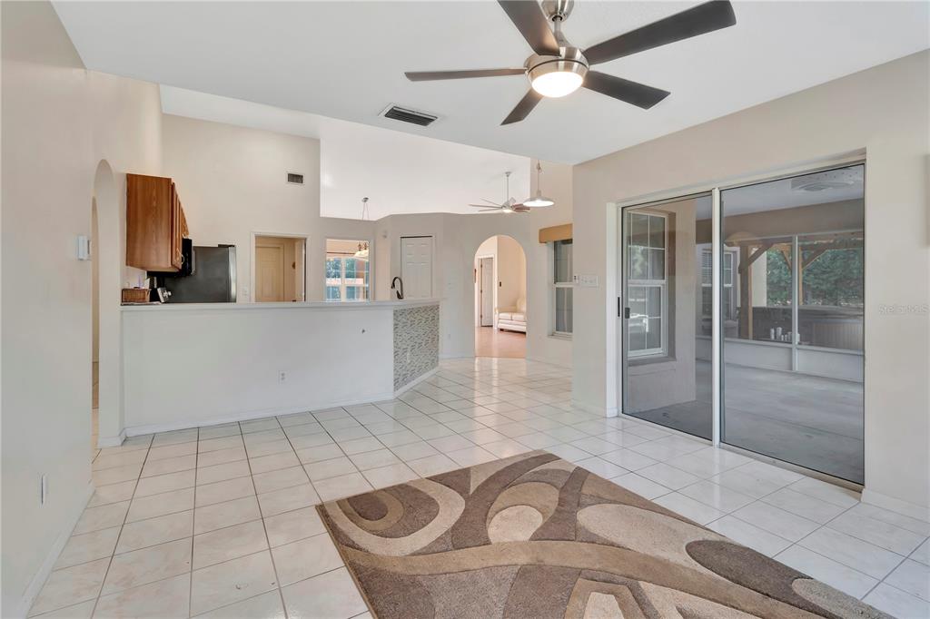 18611 Clark Road Altoona, FL 32702 - Photo 24 of 48 a view of a kitchen cabinets and a window