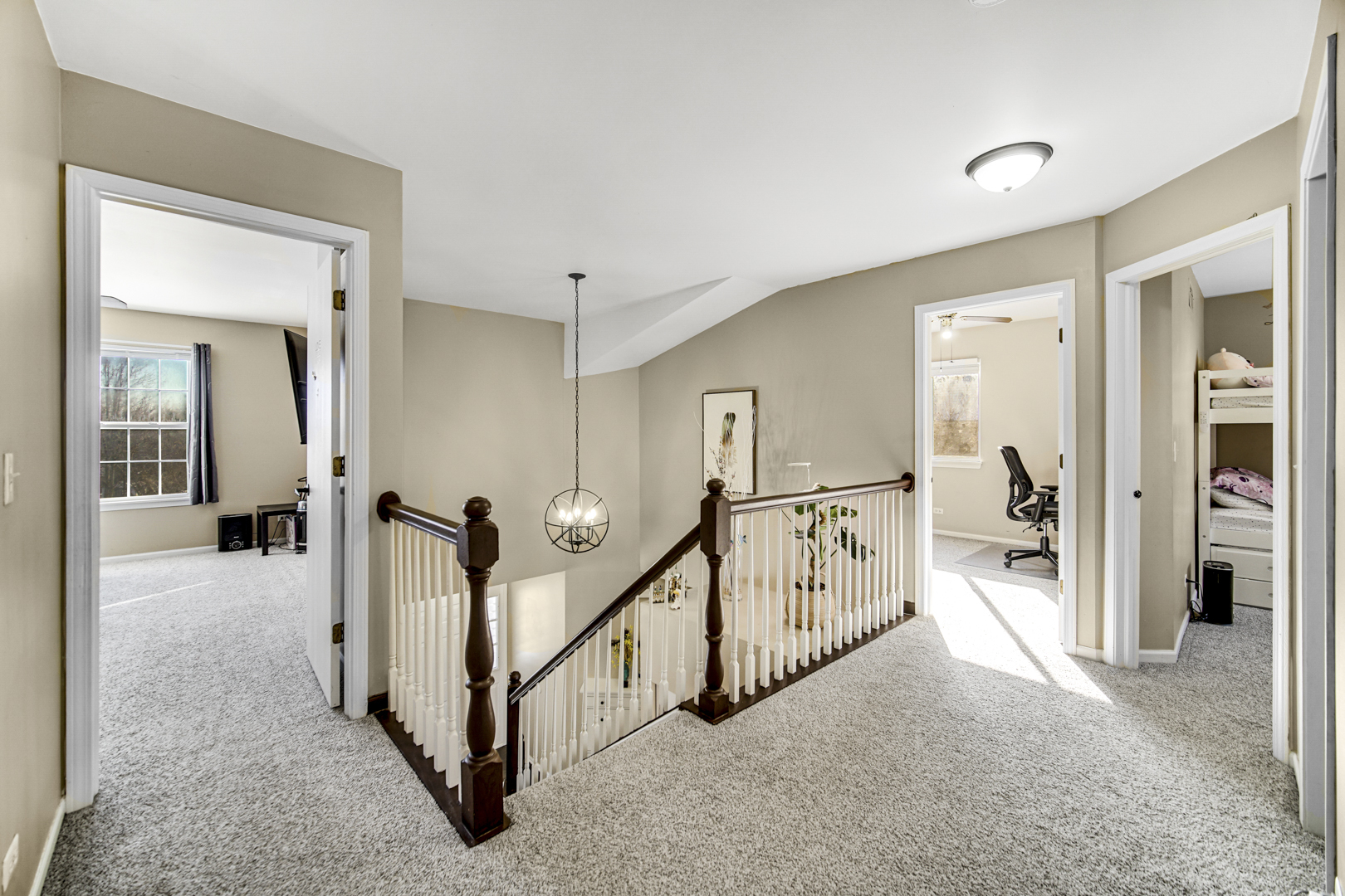 1384 Roxbury Drive Aurora, IL 60502 - Photo 12 of 24 a view of a hallway with livingroom