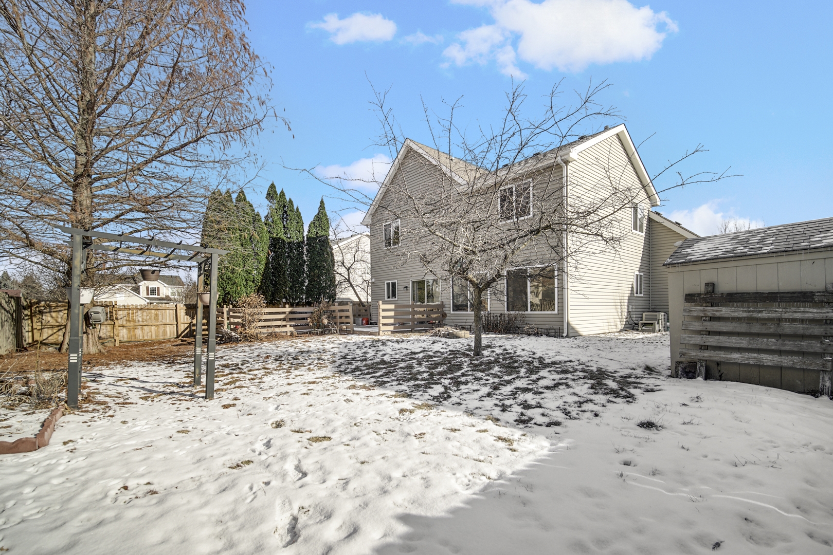 1384 Roxbury Drive Aurora, IL 60502 - Photo 24 of 24 a view of a house with a snow on the road