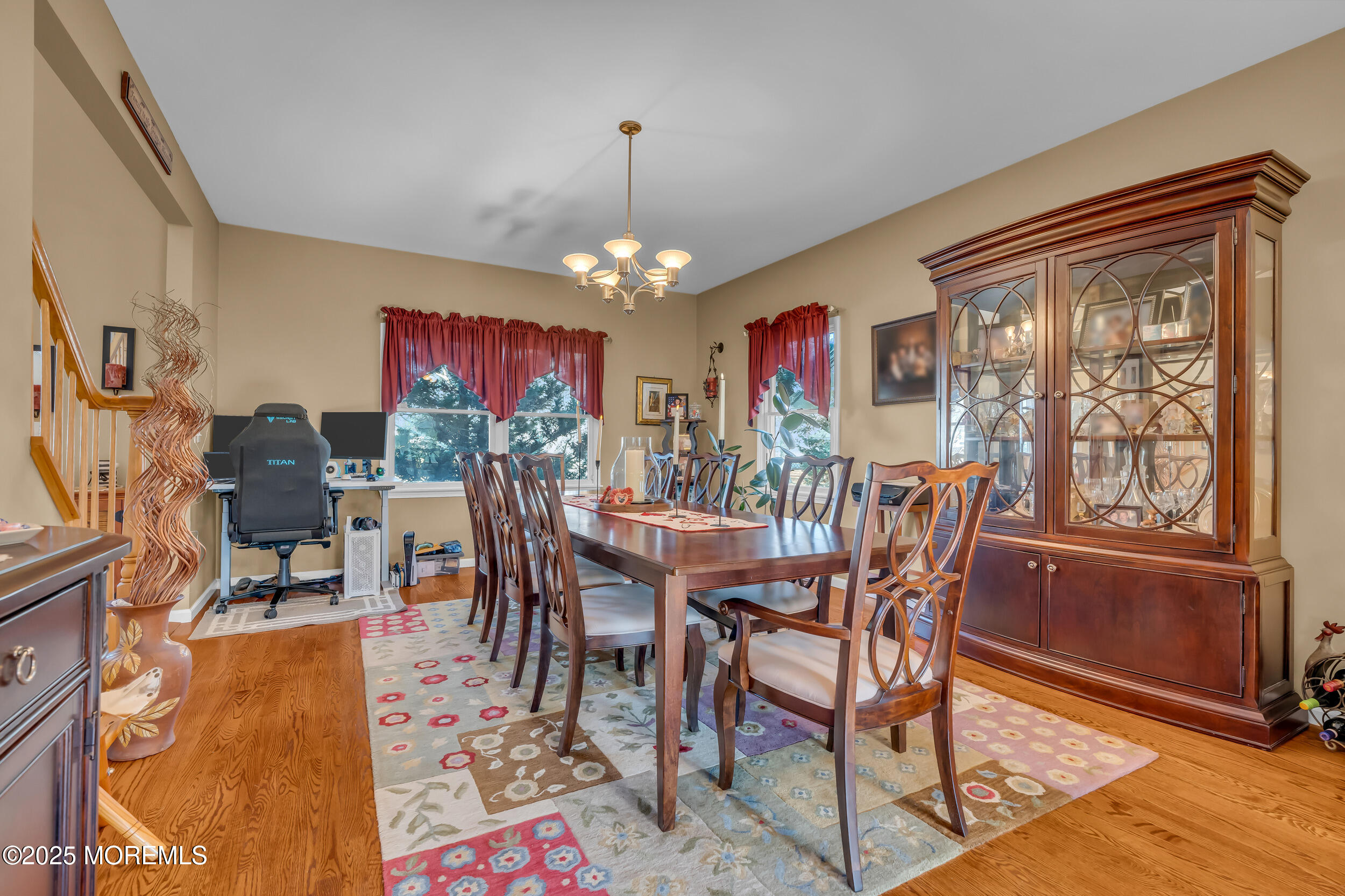 220 Whalepond Road Eatontown, NJ 07724 - Photo 22 of 54 a view of a dining room with furniture window and wooden floor