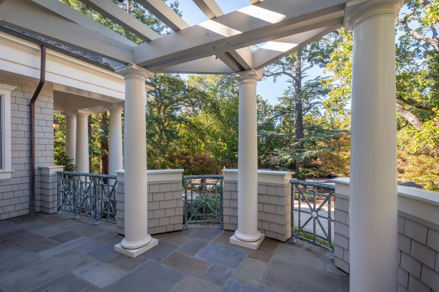209 Bridge Road Hillsborough, CA 94010 - Photo 37 of 38 a view of a room with a large window and wooden floor
