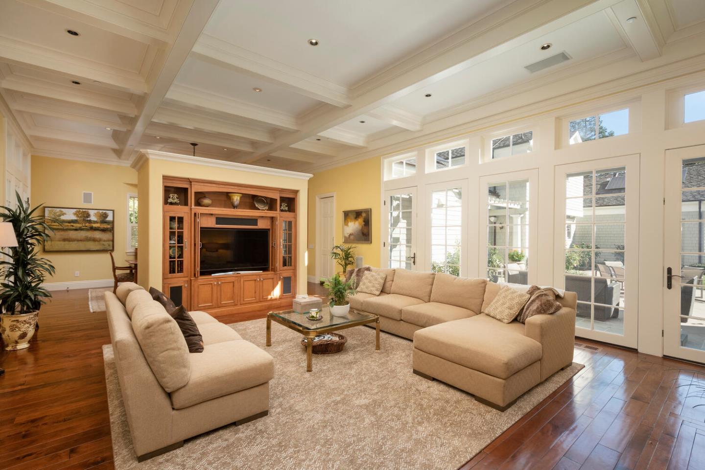 209 Bridge Road Hillsborough, CA 94010 - Photo 9 of 38 a living room with furniture and a large window