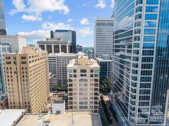 a front view of a building