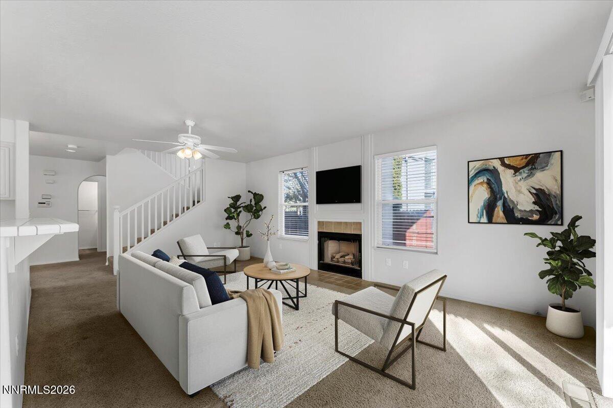 3870 North Westpoint Drive Reno, NV 89509 - Photo 9 of 57 Family Room - Virtual Staging