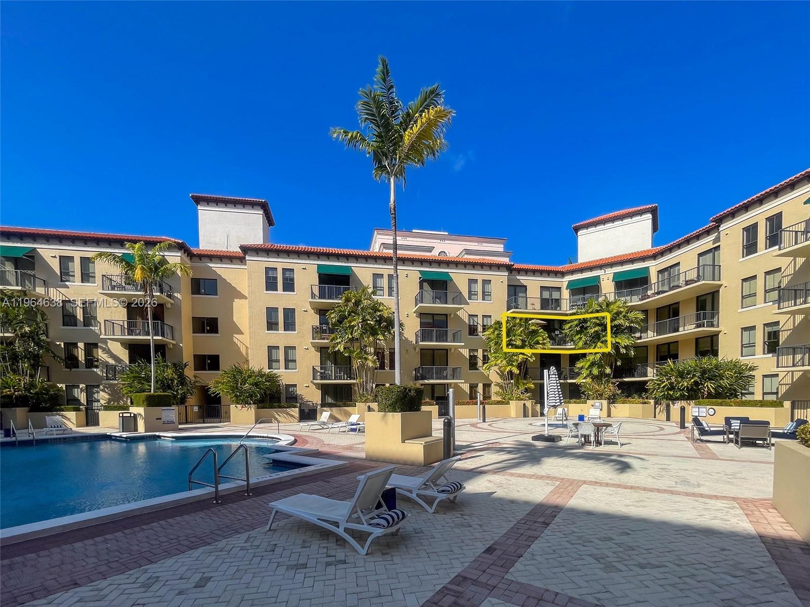 55 Merrick Way, Unit 715 Coral Gables, FL 33134 - Photo 39 of 52 a front view of building with street view
