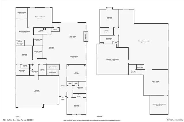 $924,900 | 7051 South White Crow Way, Aurora, CO 80016