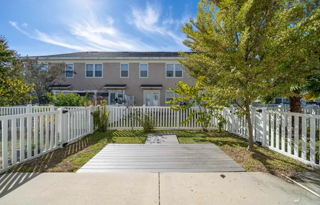 a house with a outdoor space