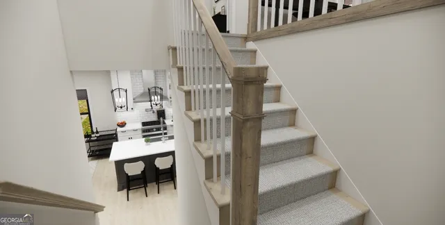 a view of entryway and hall