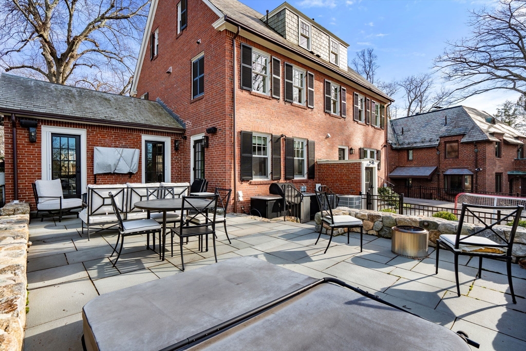 3 Cleveland Road Brookline, MA 02445 - Photo 27 of 27 a view of a building with sitting area