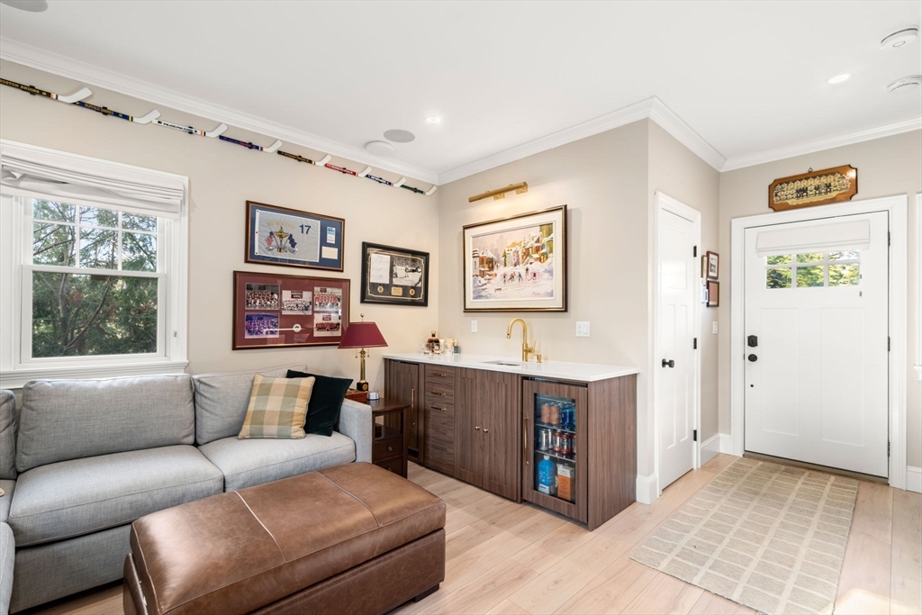 3 Cleveland Road Brookline, MA 02445 - Photo 8 of 27 a living room with furniture and a window