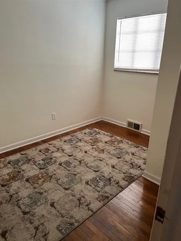 a view of wooden floor