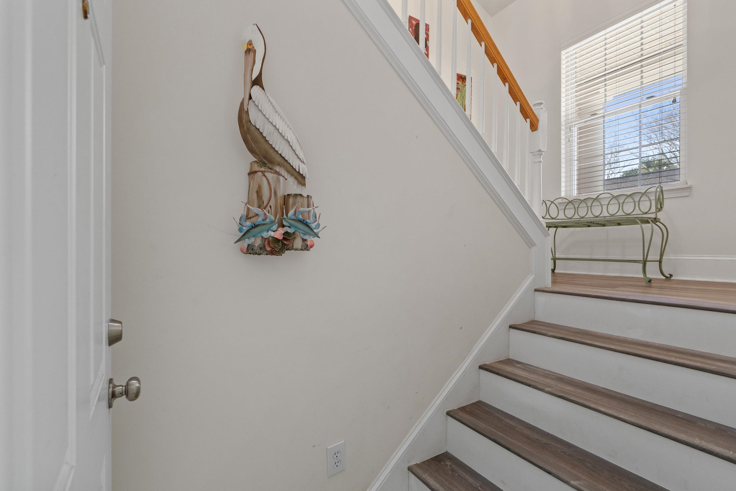 4436 Lady Banks Lane, Unit D2 Murrells Inlet, SC 29576 - Photo 2 of 32 Stairway featuring baseboards