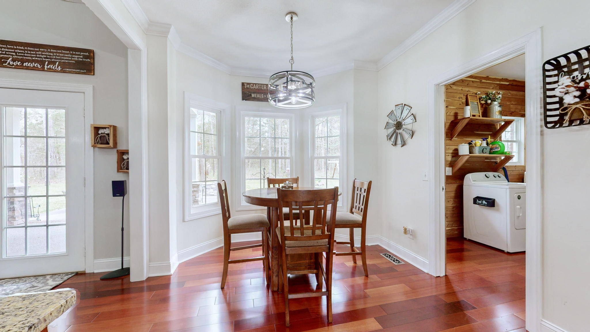 3664 Whippoorwill Road Lebanon, TN 37090 - Photo 43 of 69 a view of a dining room with furniture window and wooden floor