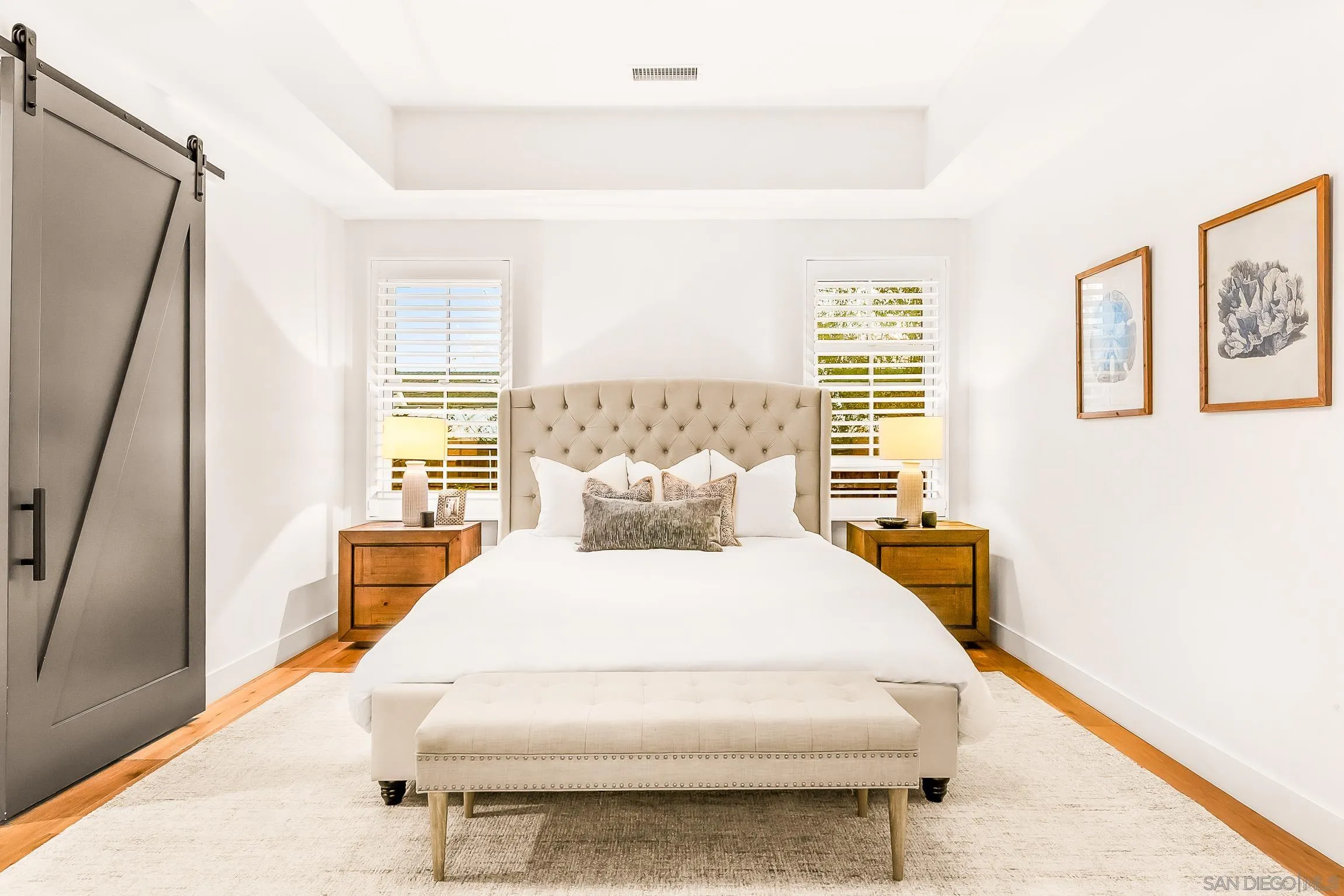 1245 Canton Court Encinitas, CA 92007 - Photo 35 of 71 a large white bed in a white room